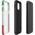 Italy Flag Distressed iPhone 12 Impact Case